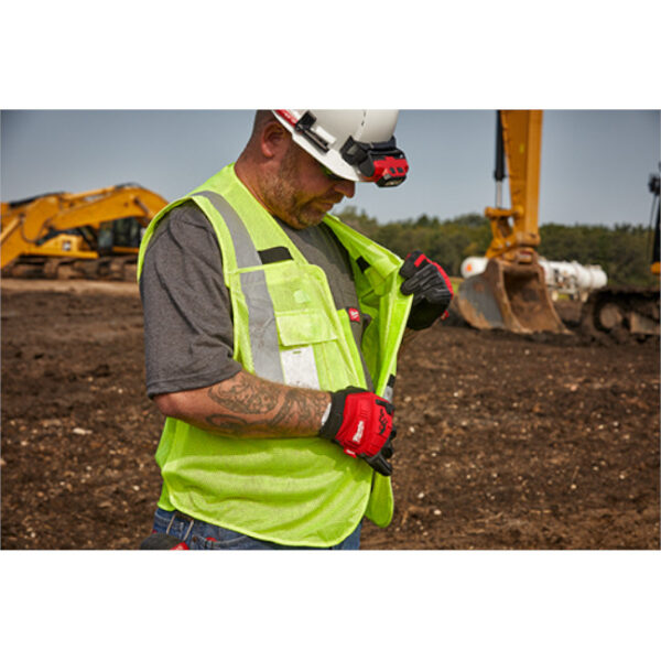Milwaukee 5170 Series Hi-Viz Class 2 Mesh Tear-Away Safety Vest