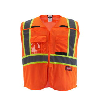 Milwaukee 5170 Series Hi-Viz Class 2 Mesh Tear-Away Safety Vest