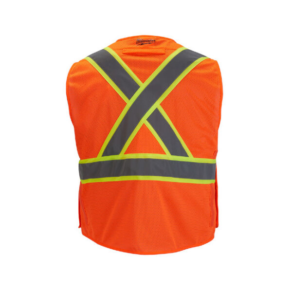 Milwaukee 5170 Series Hi-Viz Class 2 Mesh Tear-Away Safety Vest
