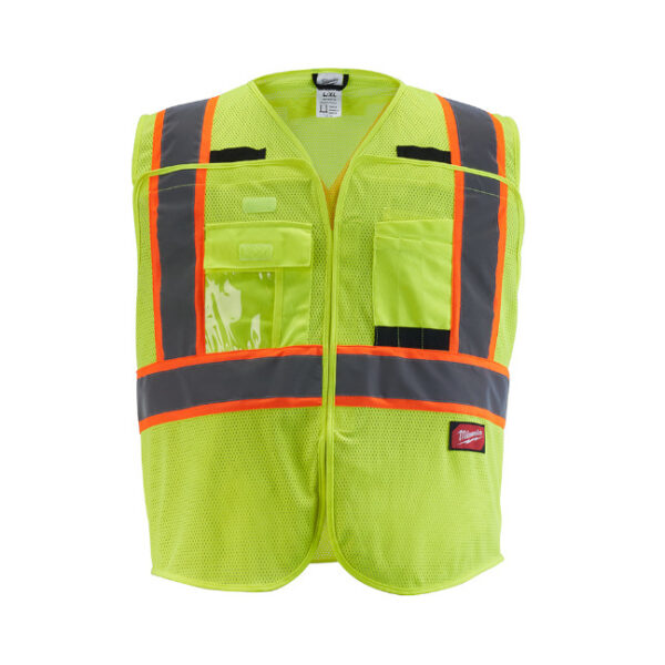 Milwaukee 5170 Series Hi-Viz Class 2 Mesh Tear-Away Safety Vest