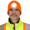 Pioneer 5675 V4020950-O/S Knit Toque with LED Headlight - Hi-Viz Orange Pioneer 5675 V4020950-O/S Knit Toque with LED Headlight - Hi-Viz Orange