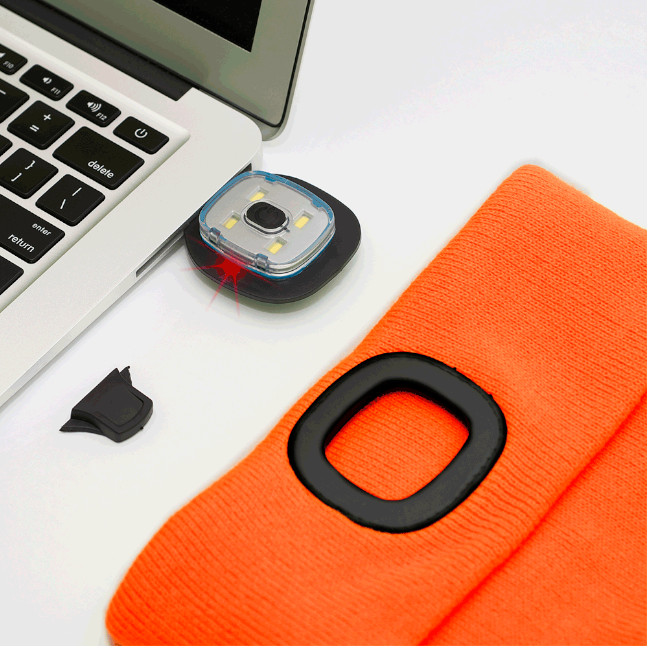 Pioneer Knit Toque with LED Headlight BC Fasteners and Tools