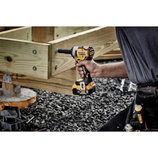 DeWalt DCF911B 20V MAX 1/2" Drive Variable Speed Impact Wrench with Hog Ring Anvil - Tool Only