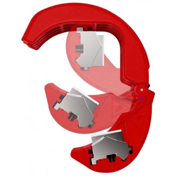 Knipex 902210BKA 2-3/4" BiX Cutter for Plastic Pipes and Sealing Sleeves