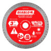 Diablo DMADC0300 3" Diamond Continuous Rim Cut-Off Discs for Masonry