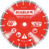 Diablo DMADS1000 10" Diamond Segmented Cut-Off Discs for Masonry
