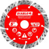 Diablo DMADST0500 5" Diamond Segmented Turbo Cut-Off Discs for Masonry