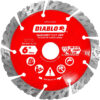 Diablo DMADST0600 6" Diamond Segmented Turbo Cut-Off Discs for Masonry