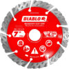 Diablo DMADST0700 7" Diamond Segmented Turbo Cut-Off Discs for Masonry
