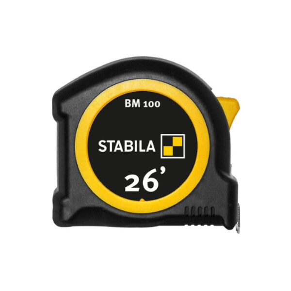 Stabila 30726 Tape Measure BM100 26ft Length inch Scale Stabila 30726 Tape Measure BM100 26ft Length inch Scale
