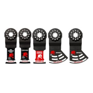 Diablo DOS5S STARLOCK General Purpose Oscillating Blade Set 5-Piece