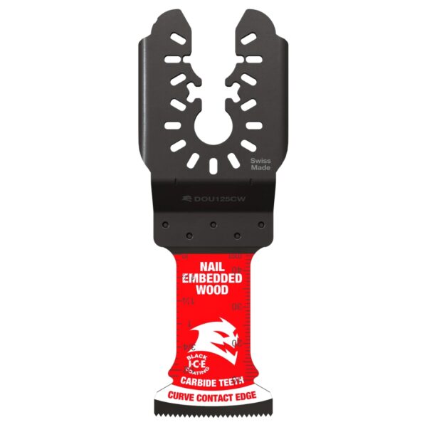 Diablo DOU125CGP3 1-1/4" Universal Fit Carbide Oscillating Blade for General Purpose Cuts 3-Pack