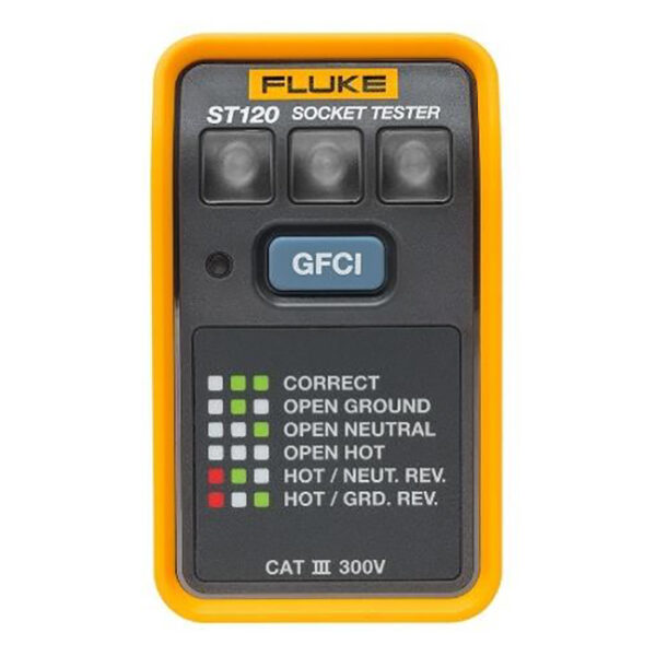 Fluke ST120 GFCI Socket Tester