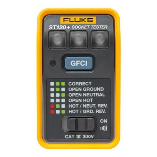 Fluke ST120+ GFCI Socket Tester with Beeper