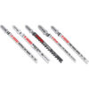 Diablo DJT5S HCS/HSS T-Shank Jig Saw Blade Set for Wood and Metal 5-Piece