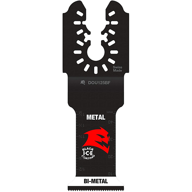 Freud Diablo DOU125BF 1-1/4" Universal Fit Bi-Metal Oscillating Blade for Metal 1pk