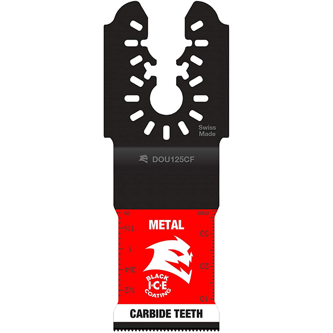 Diablo DOU125CF3 1-1/4" Universal Fit Carbide Oscillating Blade for Metal 3-Pack