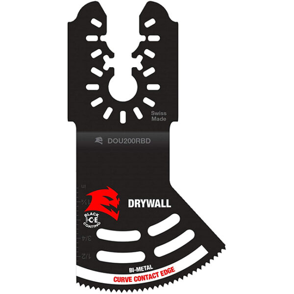 Diablo DOU200RBD 2" Universal Fit Bi-Metal Oscillating Blade for Drywall 1-Pack