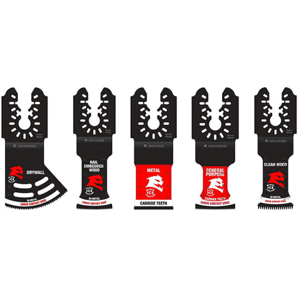 Diablo DOU5S Universal Fit General Purpose Oscillating Blade Set 5-Piece