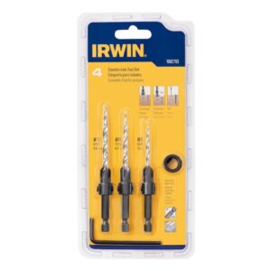 Irwin 1882793 Speedbor Countersink Wood Drill Bit 4-Piece