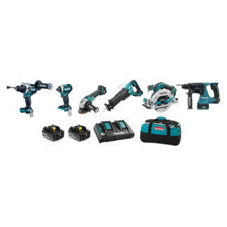 Makita DLX6109TX1 18V 5.0 Ah LXT 6 Tool 