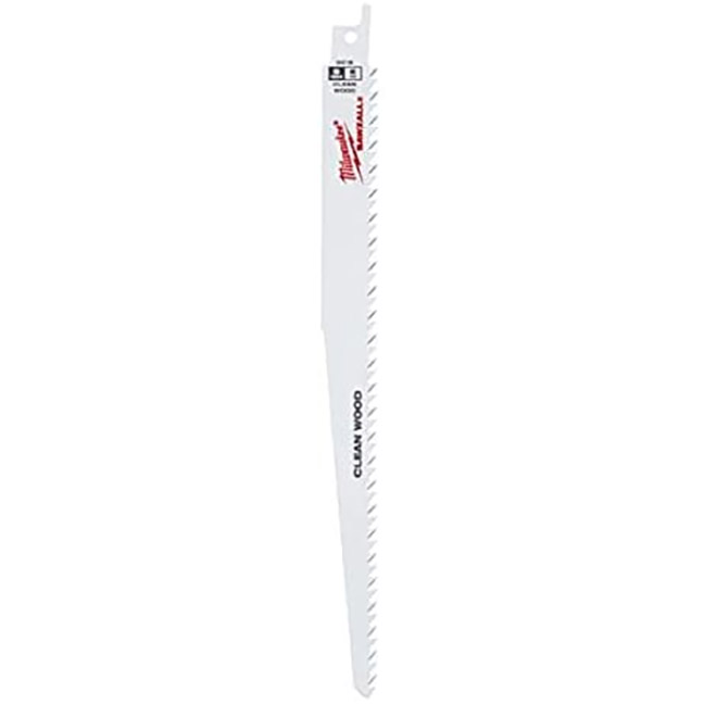 Milwaukee 48-01-6036 9" Sawzall Blades, 6 TPI Bi-Metal, 50-Pack For Multi-Purpose Cutting