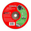 Diablo CDD065125L01C 6-1/2" Circular Saw Cut Off Wheel/Disc/Blade for Masonry Cutting