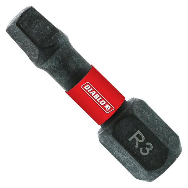 Diablo DSQ31P5 SQ3 x 1" Square Drive Bits 5-Pack