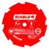 Diablo D0708LF PERGO 7-1/4" x 8T Saw Blade for Laminate and Wood Flooring