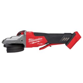 Milwaukee 2886-20 M18 FUEL 5" Flathead Braking Grinder with Paddle Switch - Tool Only