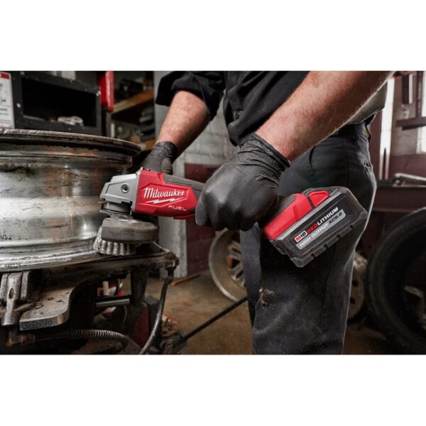 Milwaukee 2888-20 M18 FUEL 4-1/2" - 5" Braking Grinder Paddle Switch No-Lock - Tool Only