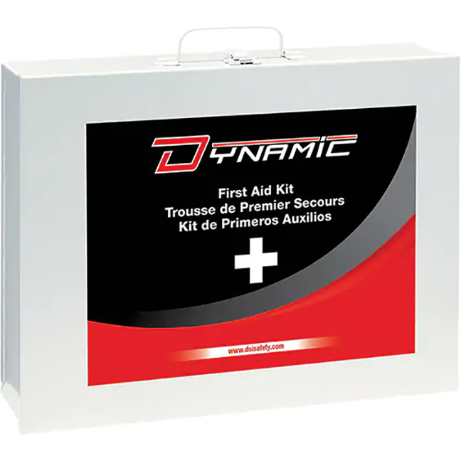 Dynamic Safety FAKBCN2BM British-Columbia First Aid Kit Level 2 in Metal Box