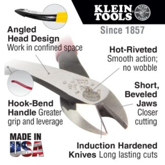 Klein D248-9ST 8" Ironworker's Diagonal Cutting Pliers High-Leverage