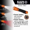 Klein 56413 Rechargeable 2-Color LED Flashlight with Holster