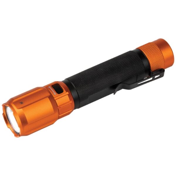 Klein 56413 Rechargeable 2-Color LED Flashlight with Holster