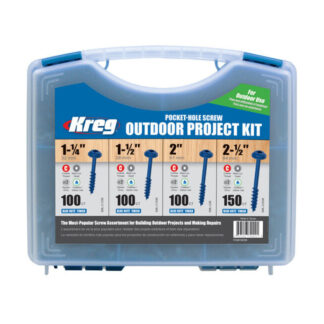 Kreg SK03B Blue-Kote™ Pocket-Hole Screw Outdoor Project Kit