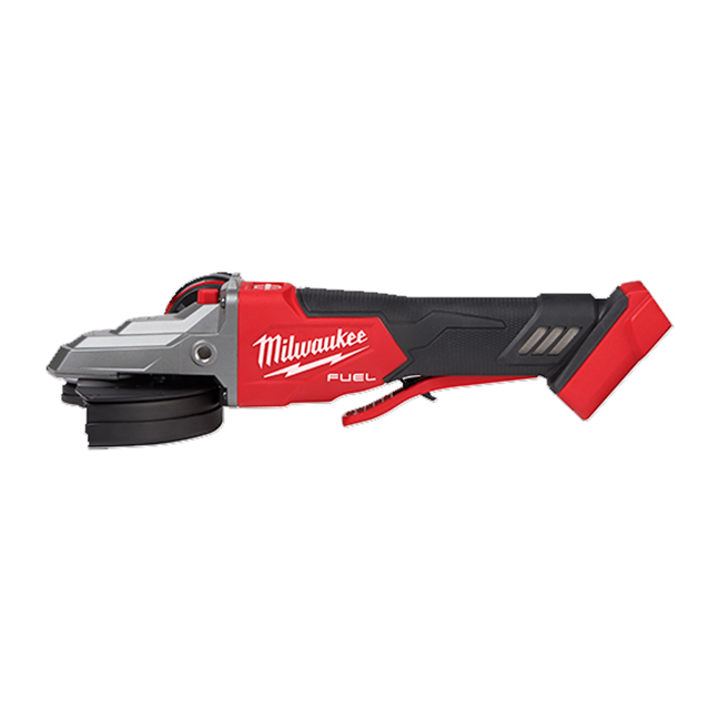 Milwaukee 2886-20 M18 FUEL 5" Flathead Braking Grinder Paddle Switch No-Lock - tool only