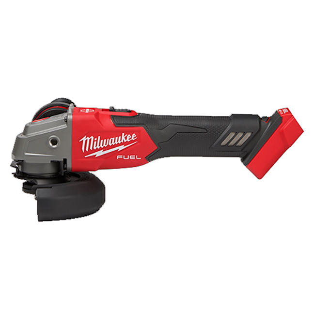 Milwaukee 2889-20 M18 FUEL 4-1/2" to 5" Braking Grinder Slide Switch Lock-On - tool only