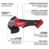 Milwaukee 2991-22 M18 FUEL Compact Impact Wrench and Grinder 2-Tool Combo Kit