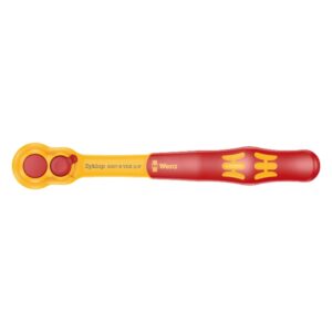 Wera 004966 8007 B VDE 3/8" Drive Insulated Ratchet with Switch Lever