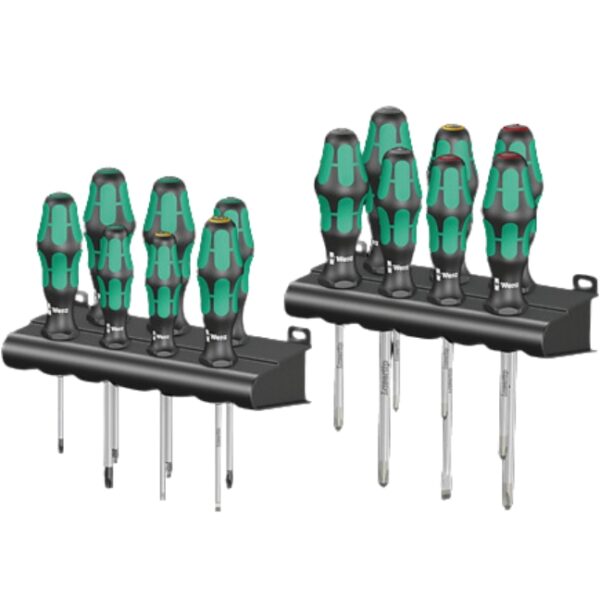Wera 105630 Kraftform Big Pack 300 14-Piece Screwdriver Set