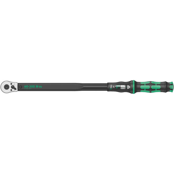 Wera 075623 Click-Torque C 4 Torque Wrench 1/2" Drive 60 to 300 Nm