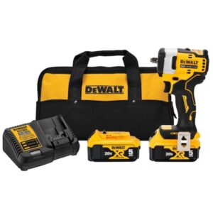 DeWalt DCF913P2 20V MAX ATOMIC 3/8" Drive Impact Wrench with Hog Ring Anvil Kit
