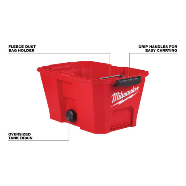 Milwaukee 0922-20 6 Gallon Wet/Dry Vacuum Tank