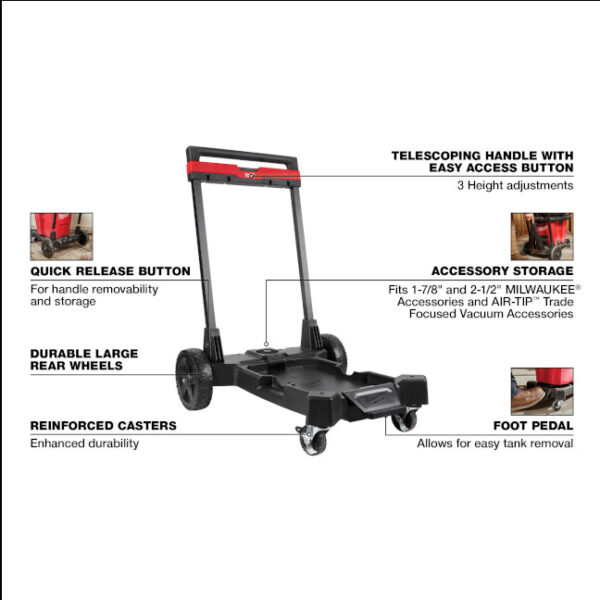 Milwaukee 0933-20 Large Modular Wheel Base-2
