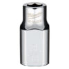 Milwaukee 45-34-2000 1/2" Drive 3/8" SAE 6-Point Standard Socket with FOUR FLAT Sides