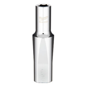 Milwaukee 45-34-2100 1/2" Drive 3/8" SAE 6-Point Deep Socket with FOUR FLAT Sides