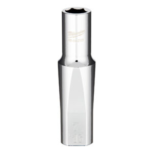 Milwaukee 45-34-2101 1/2" Drive 7/16" SAE 6-Point Deep Socket with FOUR FLAT Sides