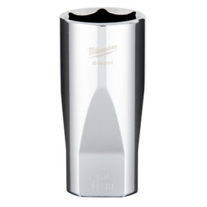 Milwaukee 45-34-2104 1/2" Drive 1-1/8" SAE 6-Point Deep Socket with FOUR FLAT Sides