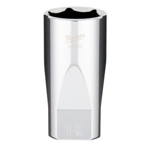 Milwaukee 45-34-2105 1/2" Drive 1-3/16" SAE 6-Point Deep Socket with FOUR FLAT Sides